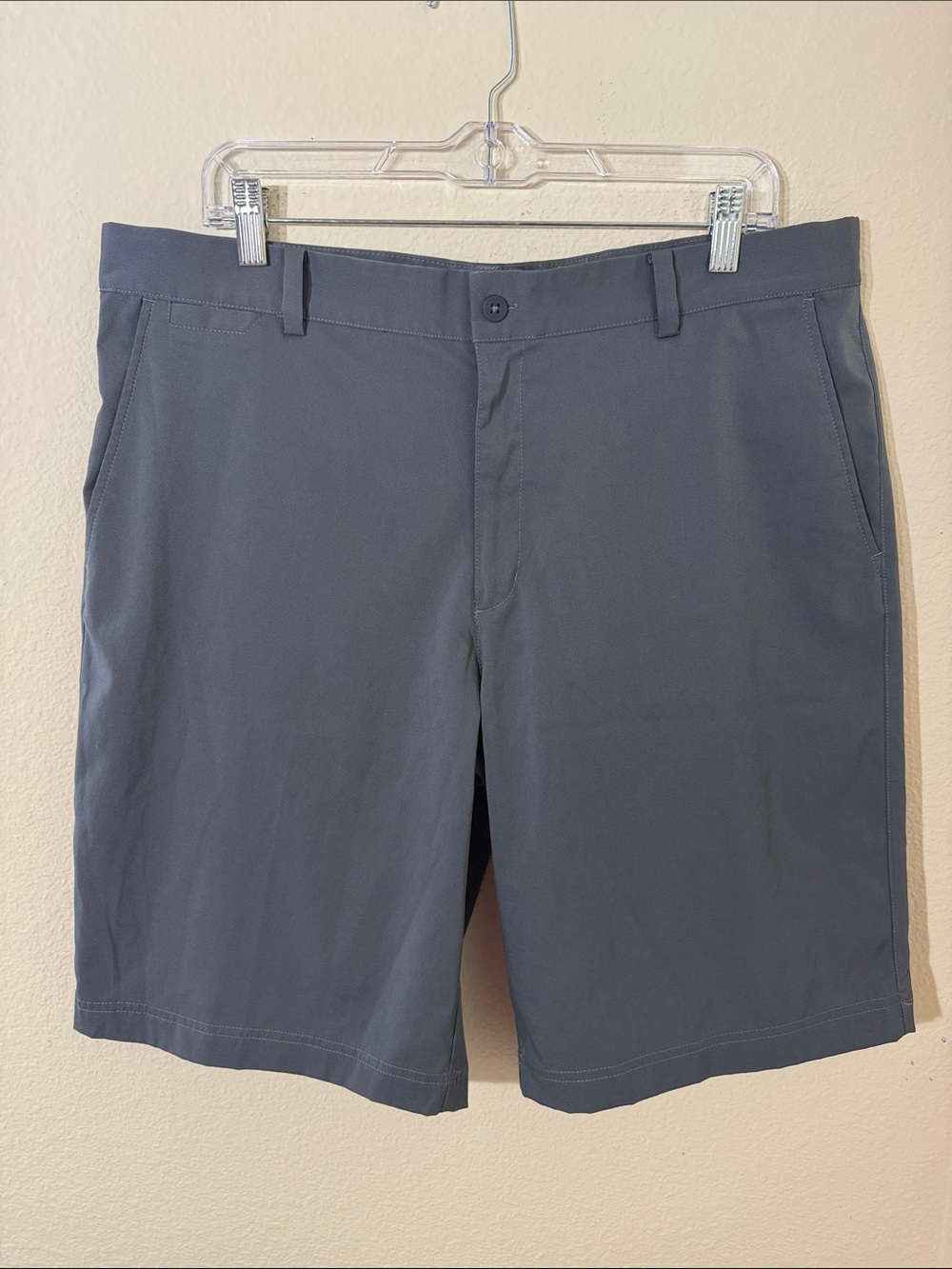 Nike Golf Tour Performance Dri-Fit Shorts Size 36 Charcoal Grey Athleisure